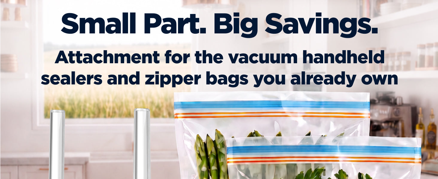 Universal Nozzle Attachment for Handheld Vacuum Sealers