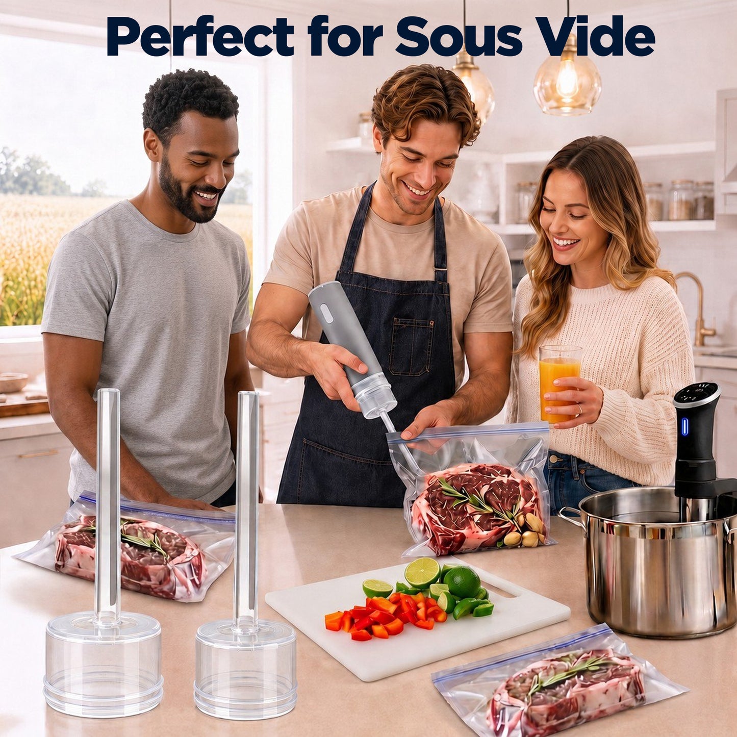 Universal Nozzle Attachment for Handheld Vacuum Sealers